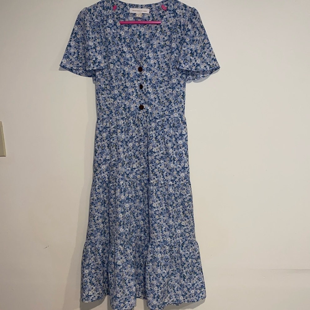 FLORAL MIDI DRESS